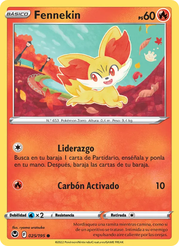 Fennekin (Tempestad Plateada #025/195)