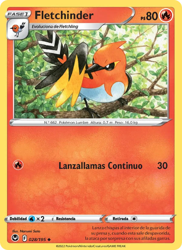 Fletchinder (Tempestad Plateada #028/195)