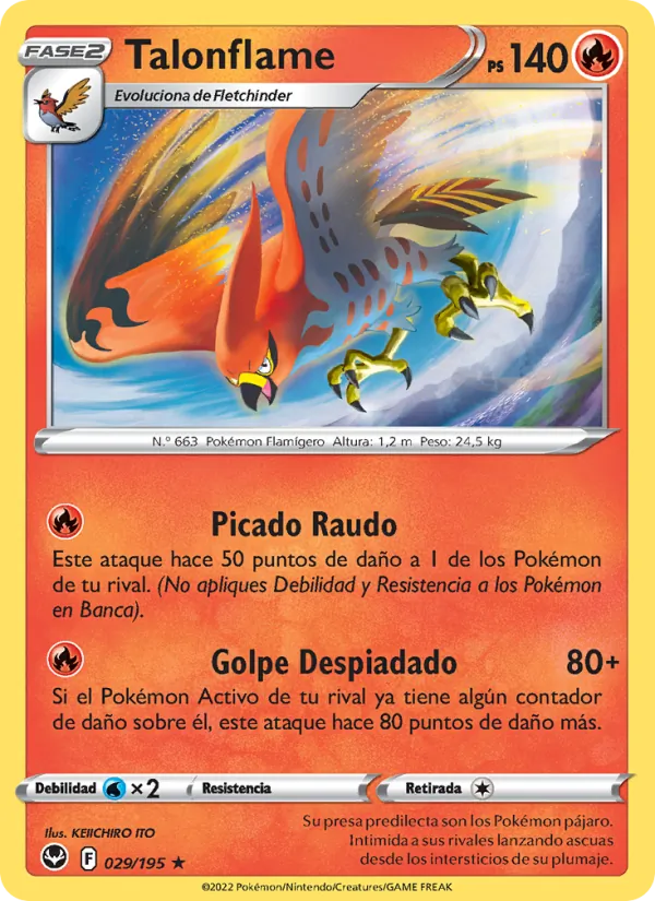 Talonflame (Tempestad Plateada #029/195)