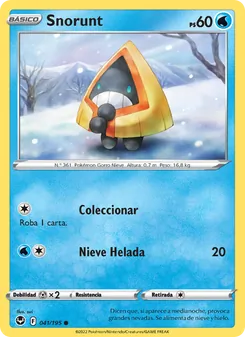 Snorunt (Tempestad Plateada #041/195)