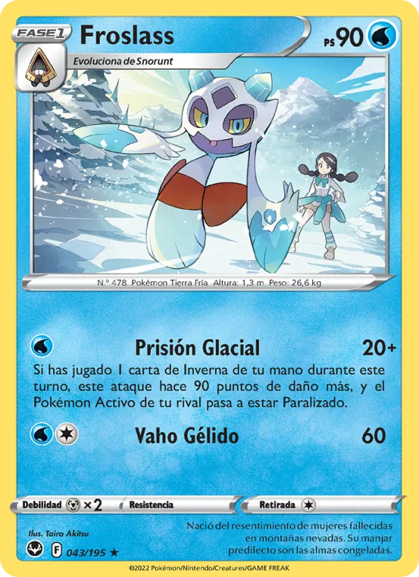 Froslass (Tempestad Plateada #043/195)