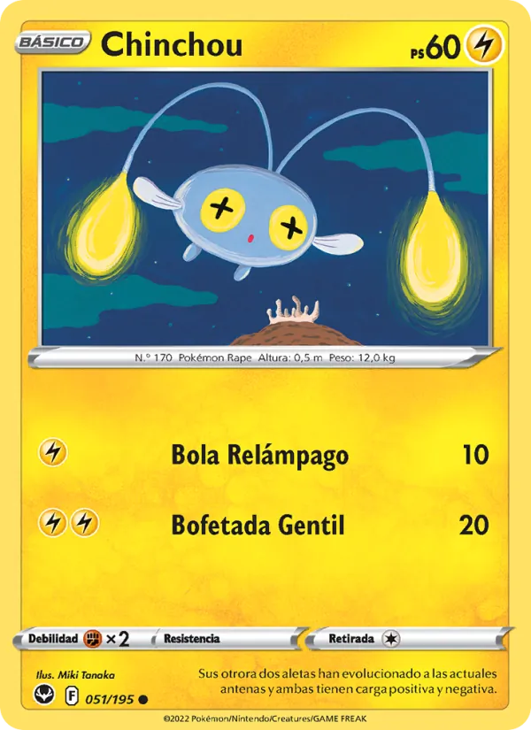 Chinchou (Silver Tempest #051/195)