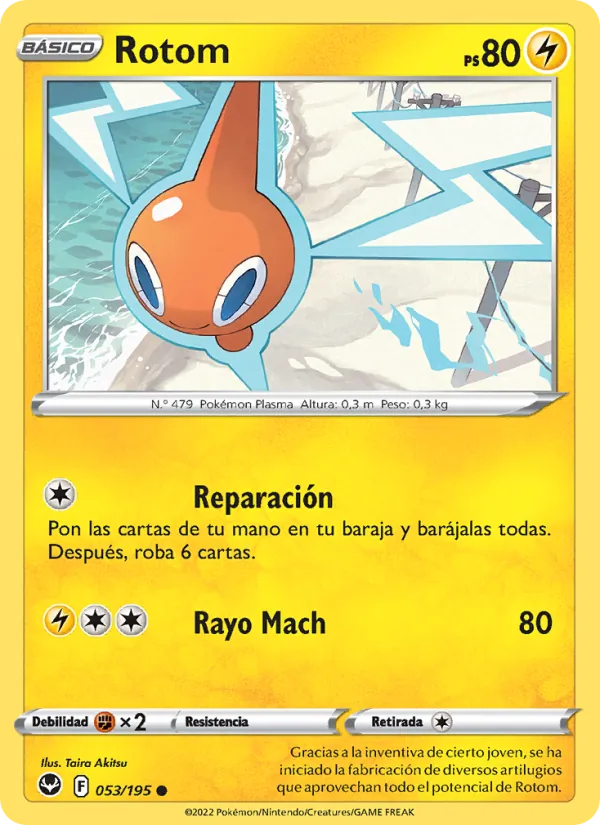 Rotom (Tempestad Plateada #053/195)