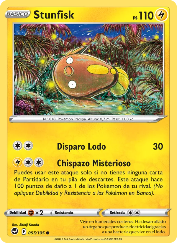 Stunfisk (Tempestad Plateada #055/195)