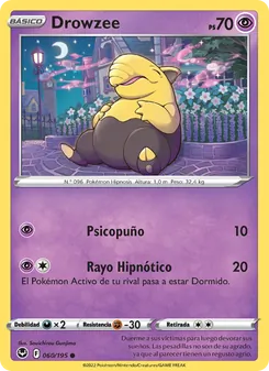 Drowzee (Tempestad Plateada #060/195)