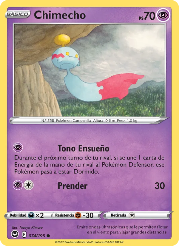 Chimecho (Silver Tempest #074/195)