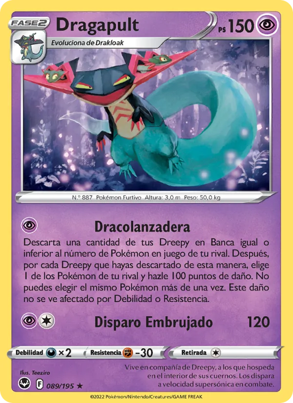 Dragapult (Silver Tempest #089/195)