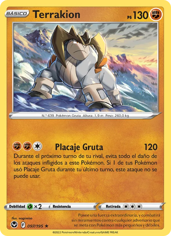 Terrakion (Silver Tempest #097/195)