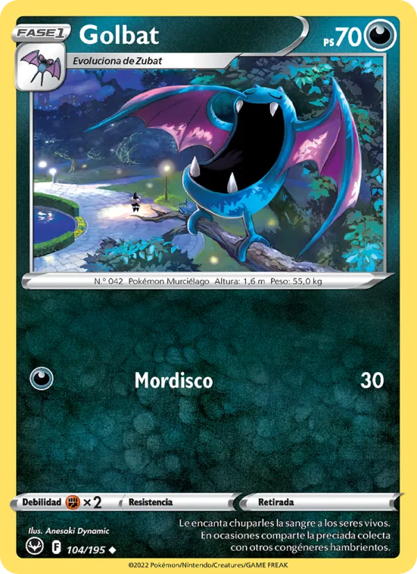 Golbat (Silver Tempest #104/195)