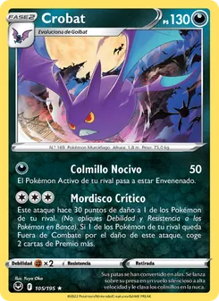 Crobat (Tempestad Plateada #105/195)