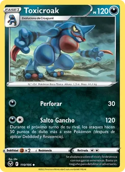 Toxicroak (Tempestad Plateada #110/195)