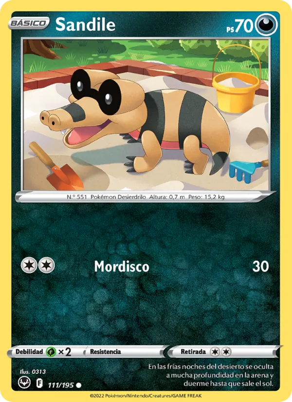 Sandile (Silver Tempest #111/195)
