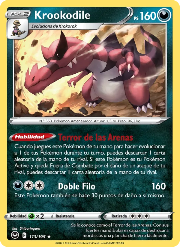 Krookodile (Tempestad Plateada #113/195)