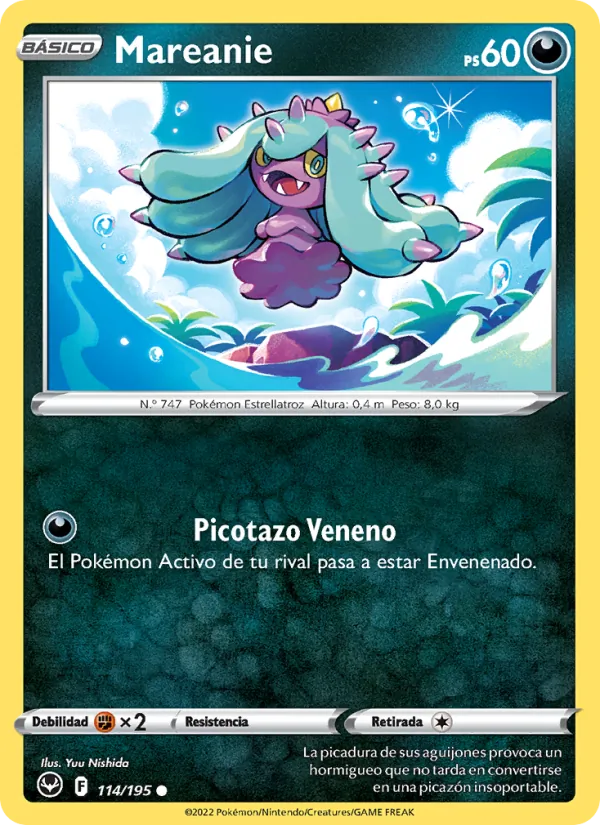 Mareanie (Silver Tempest #114/195)