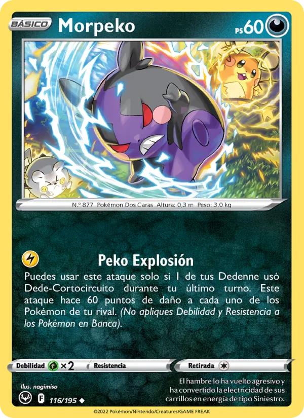 Morpeko (Silver Tempest #116/195)