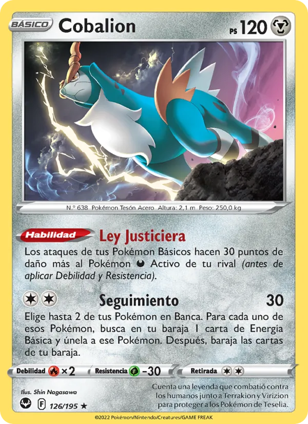 Cobalion (Tempestad Plateada #126/195)