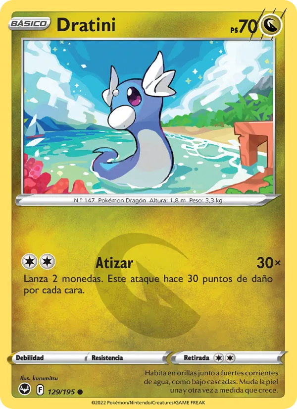 Dratini (Silver Tempest #129/195)
