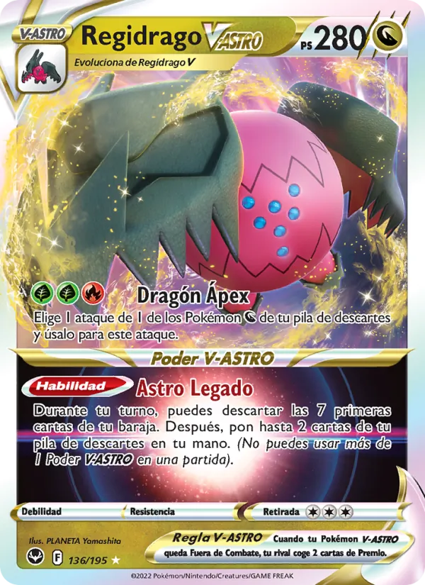 Regidrago V-ASTRO (Tempestad Plateada #136/195)