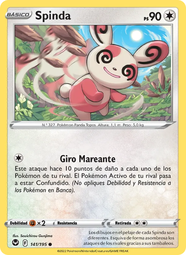 Spinda (Tempestad Plateada #141/195)