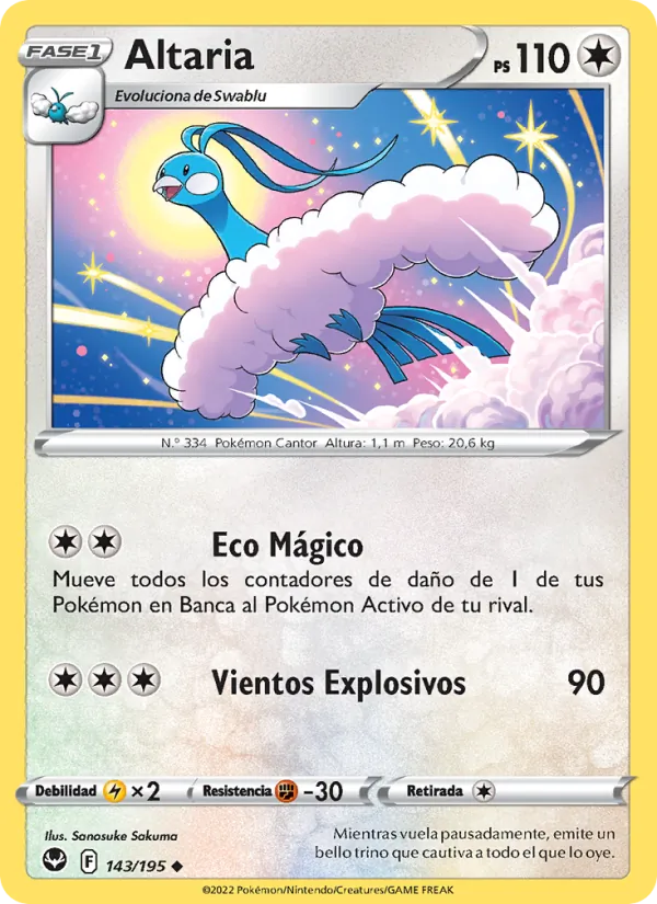 Altaria (Silver Tempest #143/195)