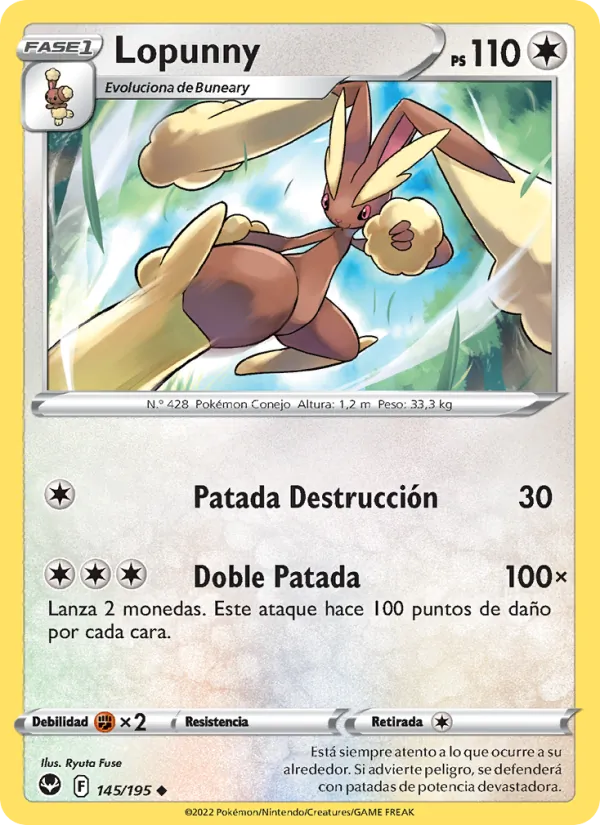Lopunny (Silver Tempest #145/195)