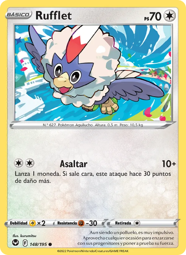 Rufflet (Tempestad Plateada #148/195)