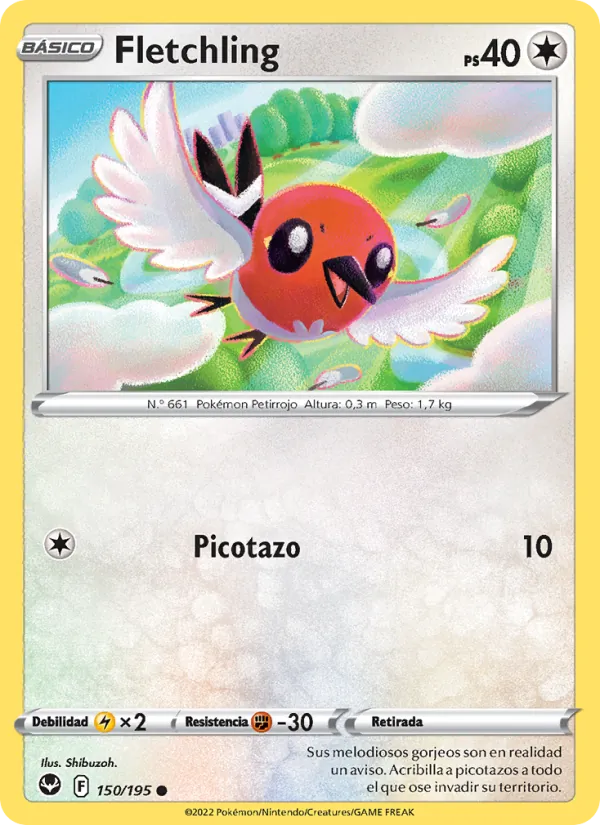 Fletchling (Silver Tempest #150/195)