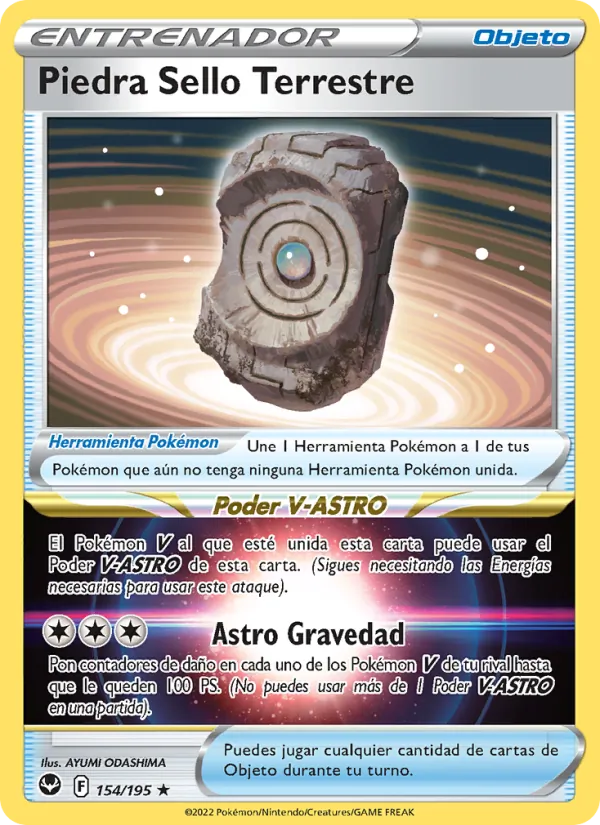 Piedra Sello Terrestre (Tempestad Plateada #154/195)