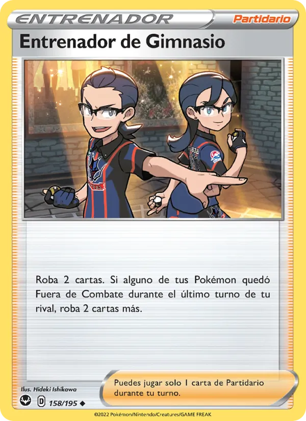 Entrenador de Gimnasio (Silver Tempest #158/195)