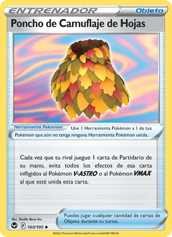 Poncho de Camuflaje de Hojas (Tempestad Plateada #160/195)