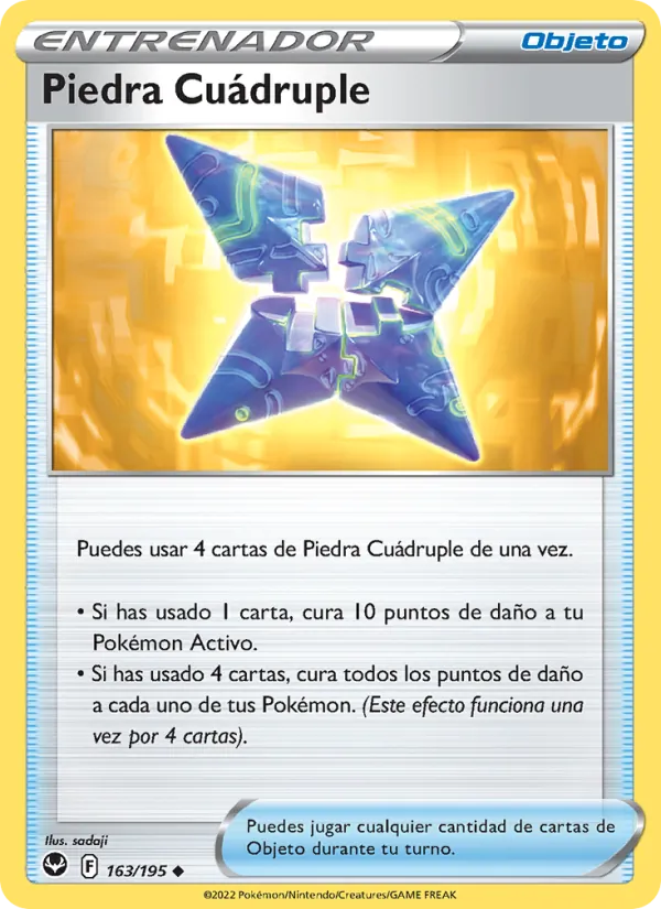 Piedra Cuádruple (Tempestad Plateada #163/195)
