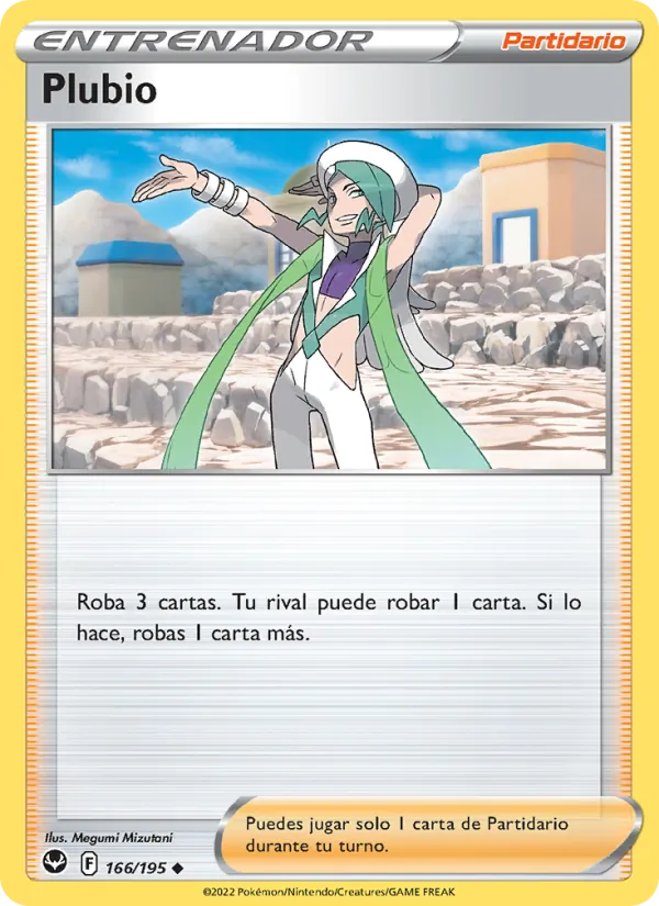 Plubio (Silver Tempest #166/195)