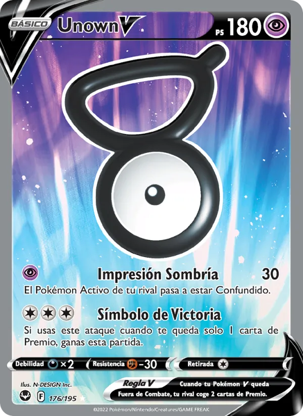 Unown V (Silver Tempest #176/195)