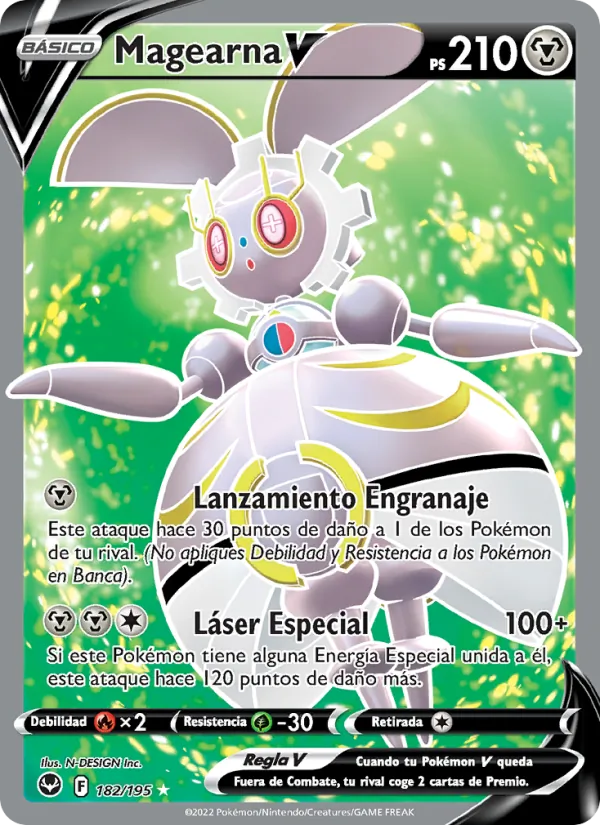 Magearna V (Tempestad Plateada #182/195)
