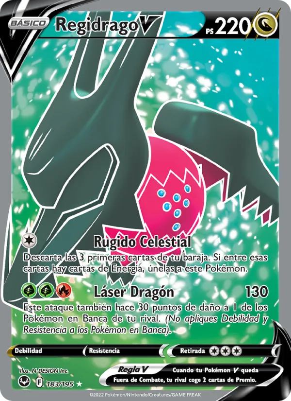 Regidrago V (Tempestad Plateada #183/195)