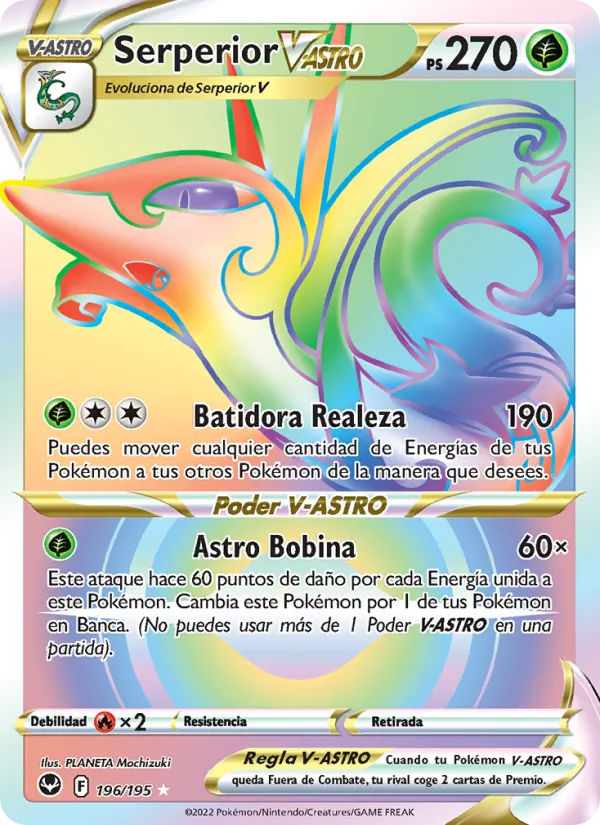 Serperior V-ASTRO (Silver Tempest #196/195)