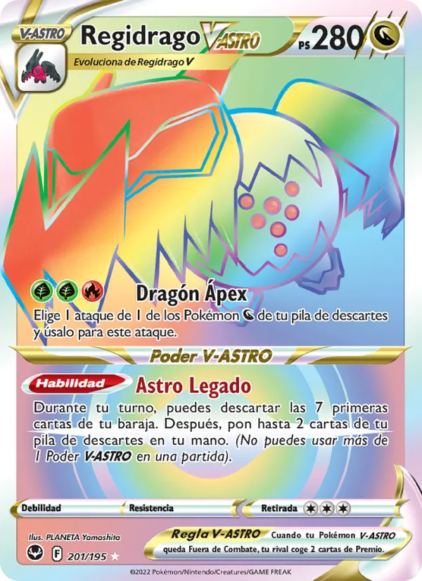 Regidrago V-ASTRO (Silver Tempest #201/195)
