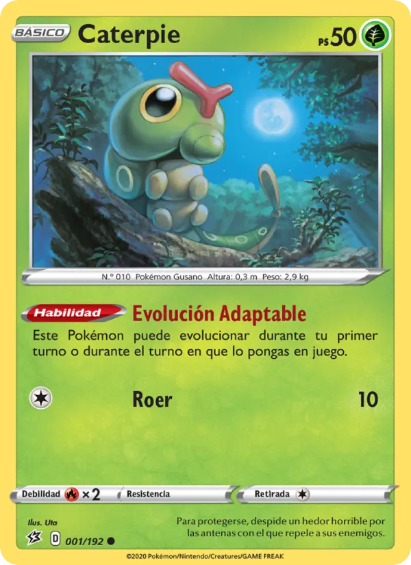 Caterpie (Rebel Clash #1/192)