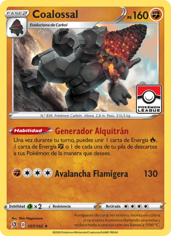 Coalossal (Choque Rebelde #107/192)