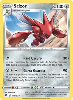 Scizor (Choque Rebelde #128/192)