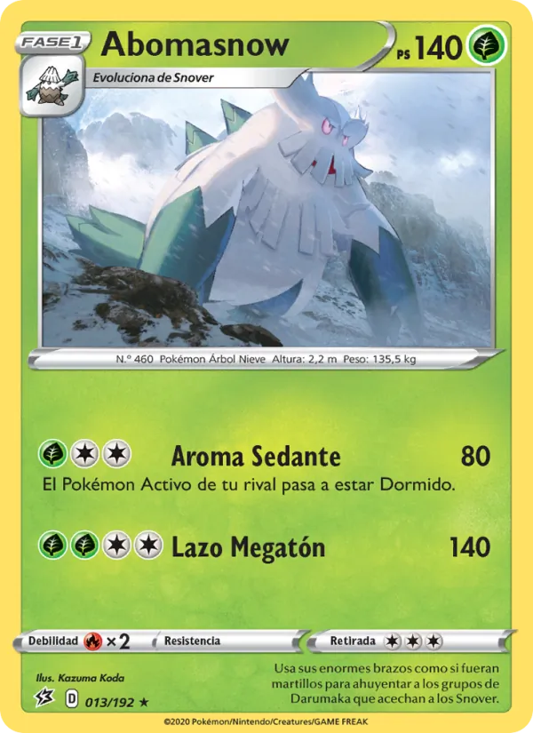 Abomasnow (Rebel Clash #13/192)