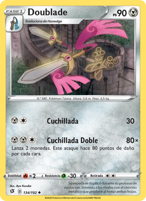 Doublade (Rebel Clash #134/192)