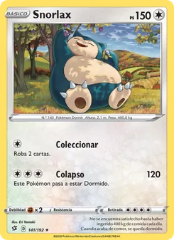 Snorlax (Choque Rebelde #141/192)