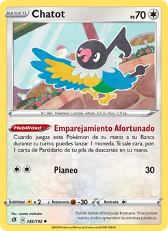 Chatot (Choque Rebelde #142/192)