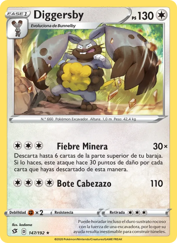 Diggersby (Choque Rebelde #147/192)