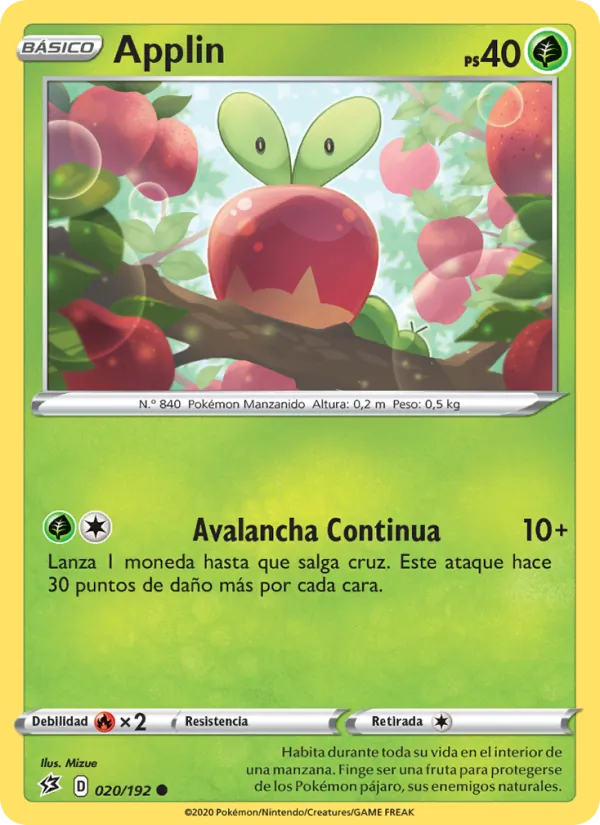 Applin (Rebel Clash #20/192)