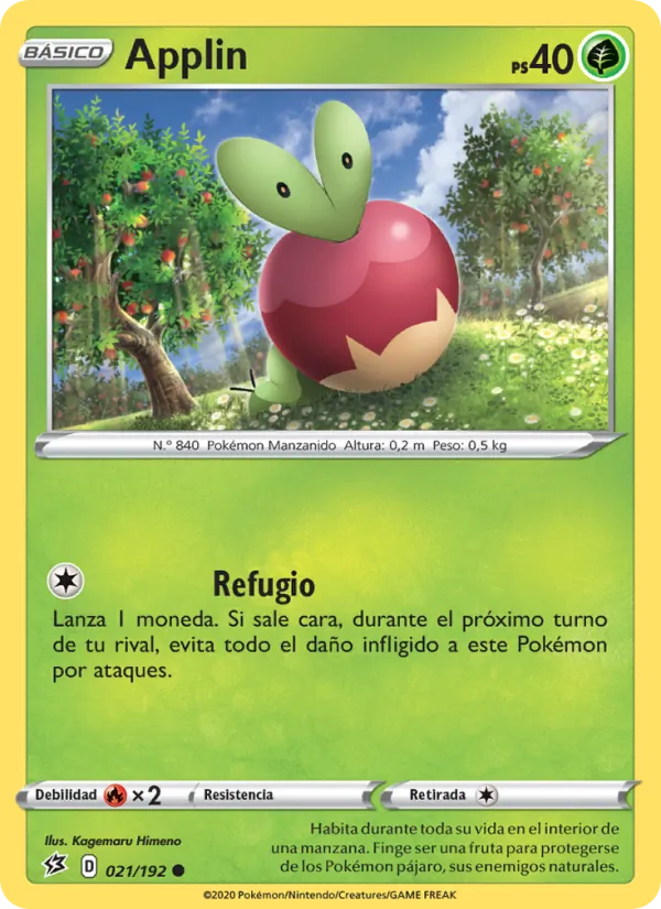 Applin (Rebel Clash #21/192)