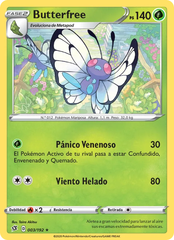 Butterfree (Choque Rebelde #3/192)