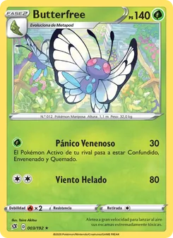 Butterfree (Choque Rebelde #3/192)