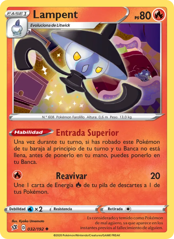 Lampent (Rebel Clash #32/192)